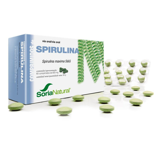 Soria Natural Espirulina , 60 comprimidos