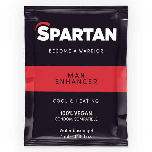 Spartan Gel Potenciador Erección Efecto Frío-Calor 100% Vegano 4Ml 