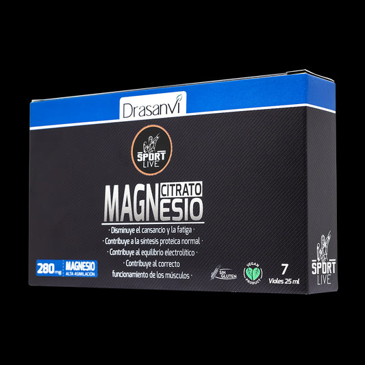 Drasanvi Sport Live Magnesio Vial Caja , 20x15 ml