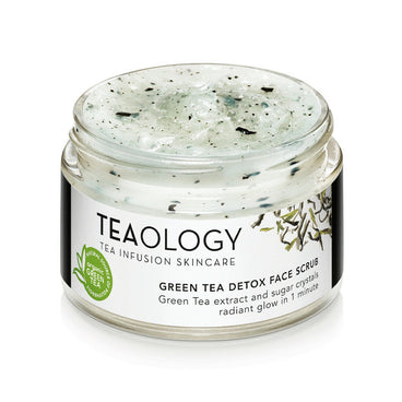 Teaology Green Tea Detox Face Scrub, 50 ml