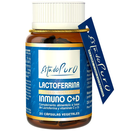 Tongil Estado Puro Lactoferrina Inmuno C+D , 30 cápsulas