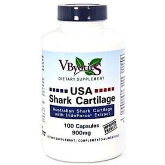 Vbyotics Usa Shark Cartilage Con Iridoforce 100 Cápsulas 