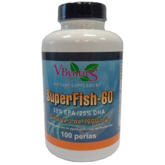 Vbyotics Superfish 60 (Epa 35%-Dha 25%) 100Perlas 
