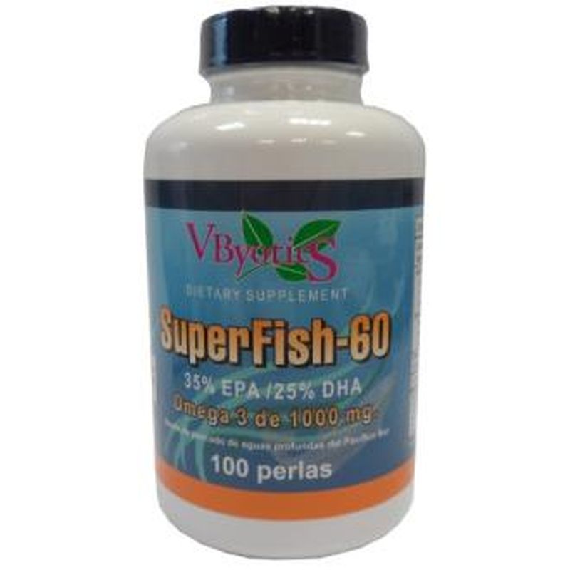 Vbyotics Superfish 60 (Epa 35%-Dha 25%) 100Perlas 