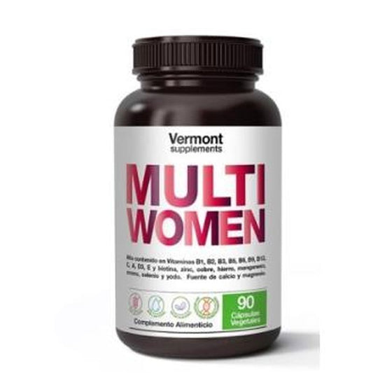 Vermont Supplements Multi Women 90Vcaps. 