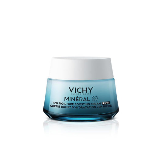 Vichy Minéral 89 Crema Hidratante 72H Rica , 50 ml