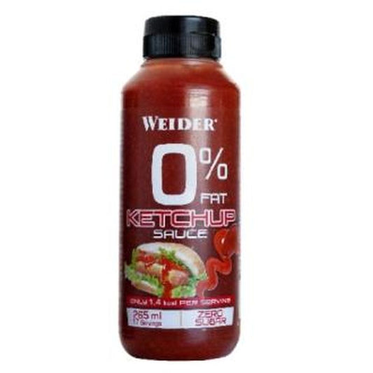Weider Sauce Zero Salsa Ketchup 265Ml. 
