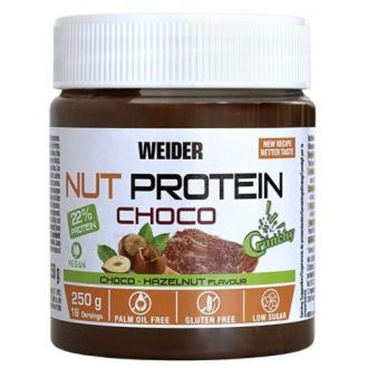 Weider Nut Protein Crema De Chocolate Crunchy 250Gr. 