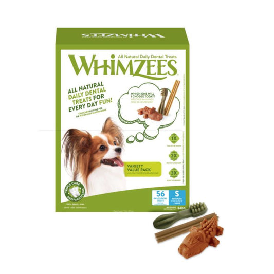 Whimzees Variety Value Box S 56Uds