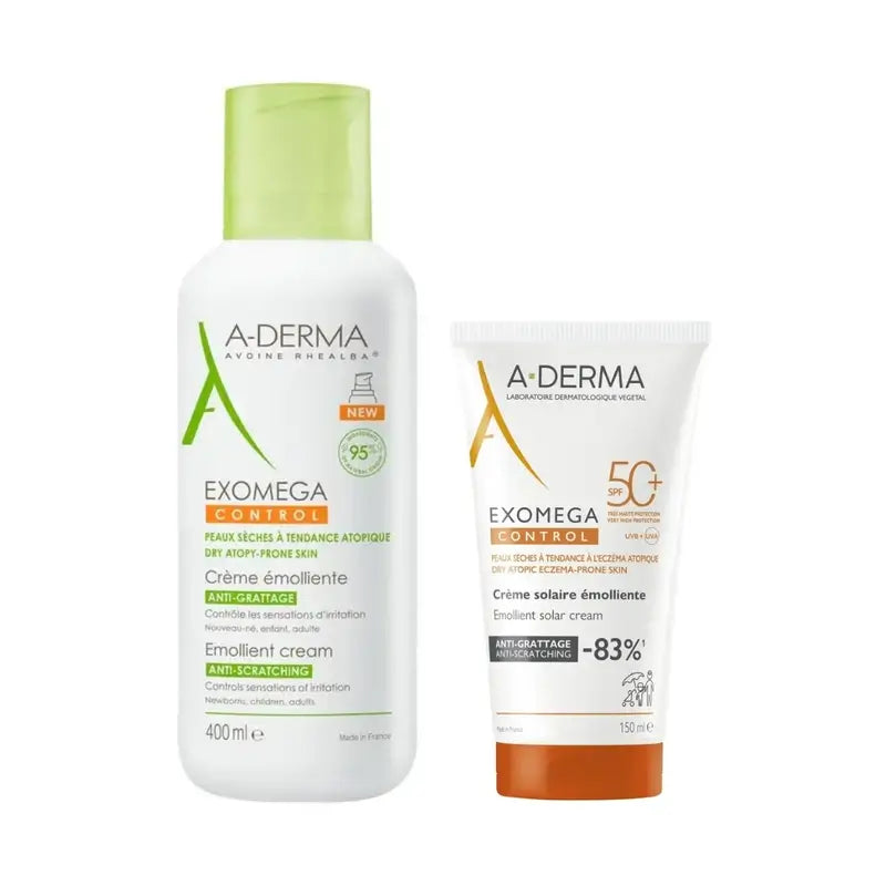 A-Derma Exomega Crema 400Ml + Exomega Spf50+