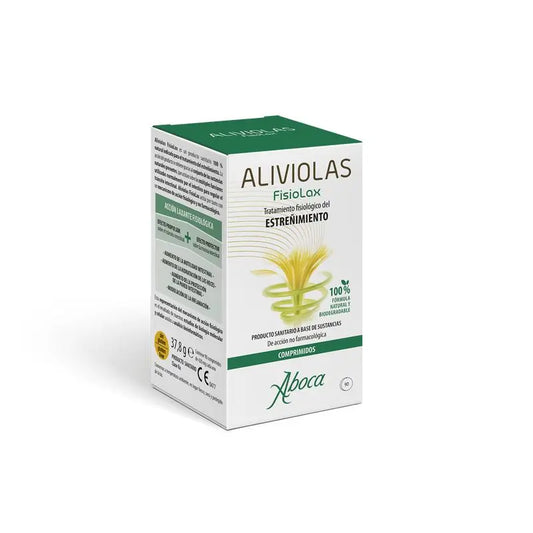 Aboca Aliviolas Fisiolax Estreñimiento, 90 comprimidos
