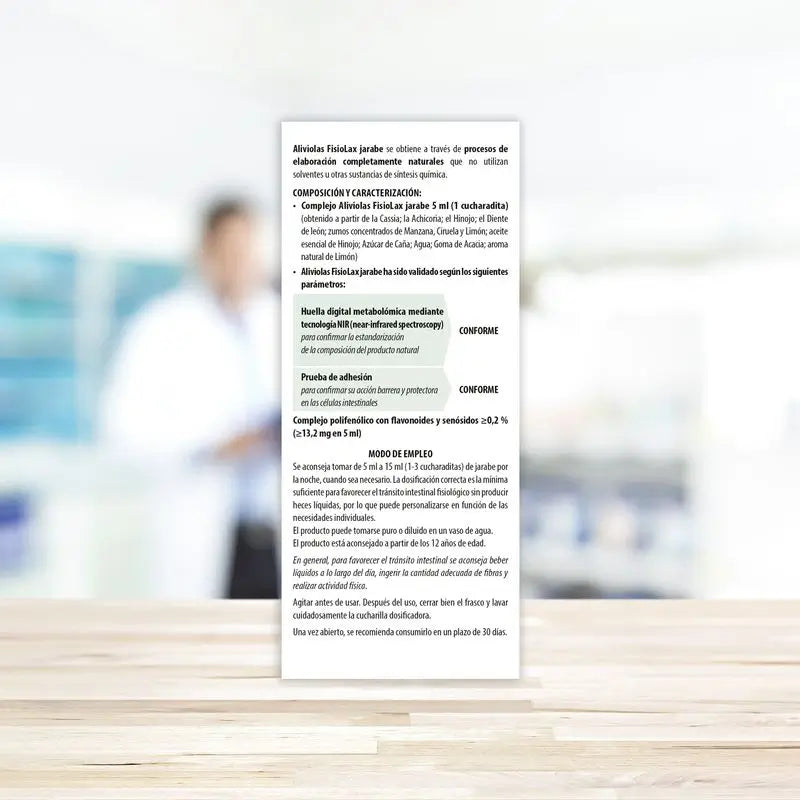 Aboca Aliviolas Fisiolax Jarabe Estreñimiento, 180 gr