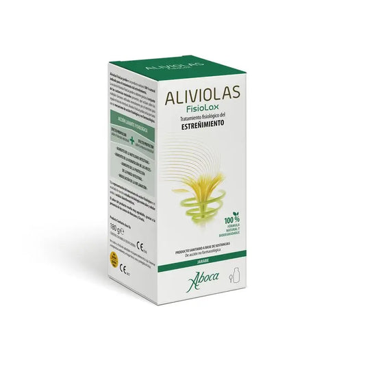 Aboca Aliviolas Fisiolax Jarabe Estreñimiento, 180 gr