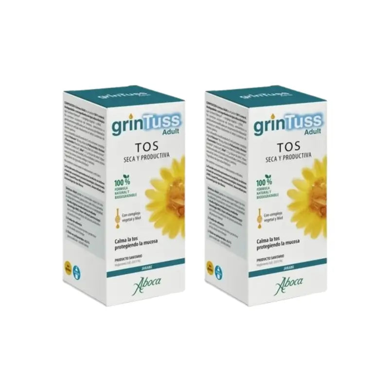 Aboca Grintuss Adult Jarabe, 2x180 gr