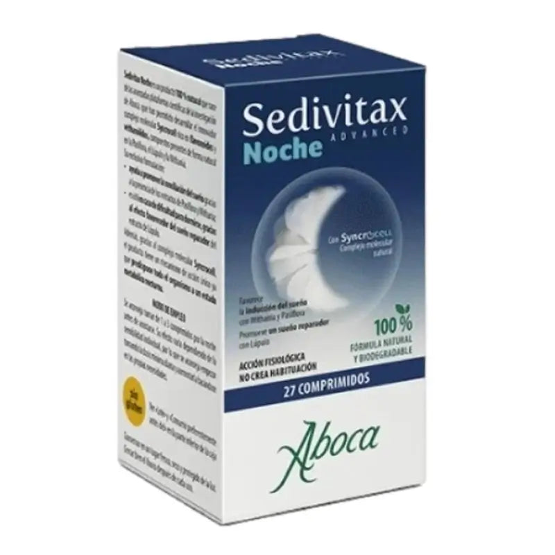 Aboca Sedivitax Noche Advanced, 27 Comprimidos
