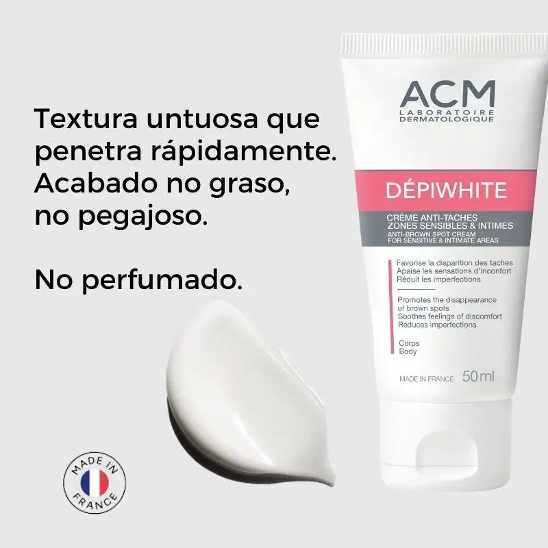 Acm Laboratoire Dépiwhite Crema Antimanchas Zonas Sensibles & Íntimas , 50 ml