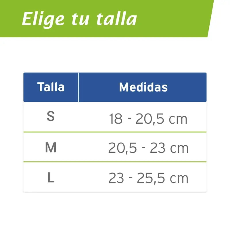 Actimove Tobillera Elástica Con Cincha Estabilizadora Ajustable, Color Negro, Talla S