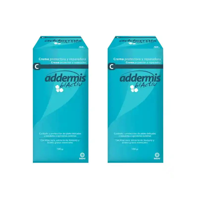 Addermis Biactiv Crema Protectora Y Reparadora , 2X100 Gr