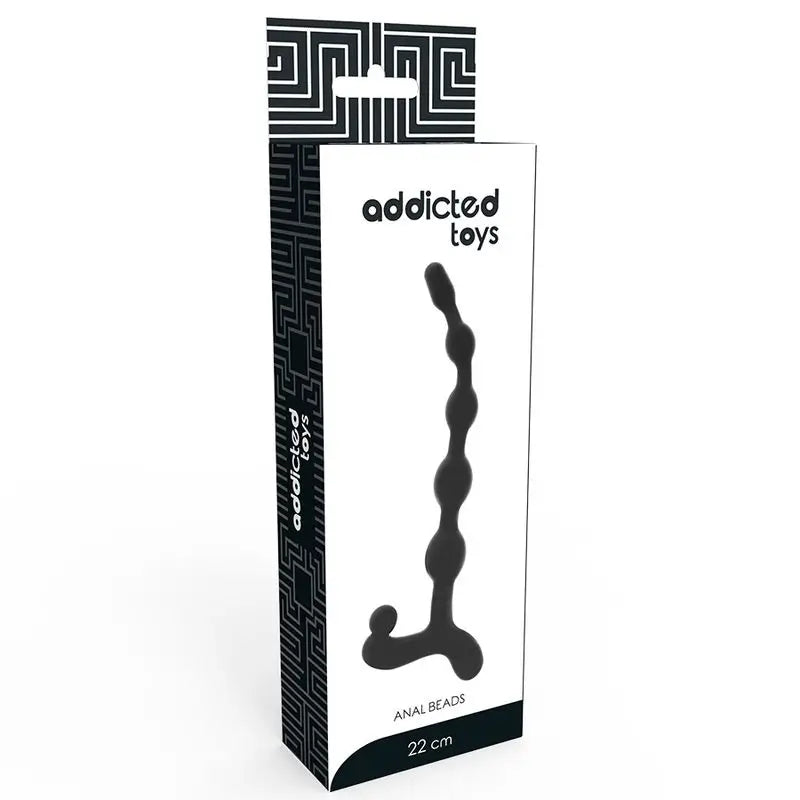Addicted Toys Bolas Anales 22Cm Negro