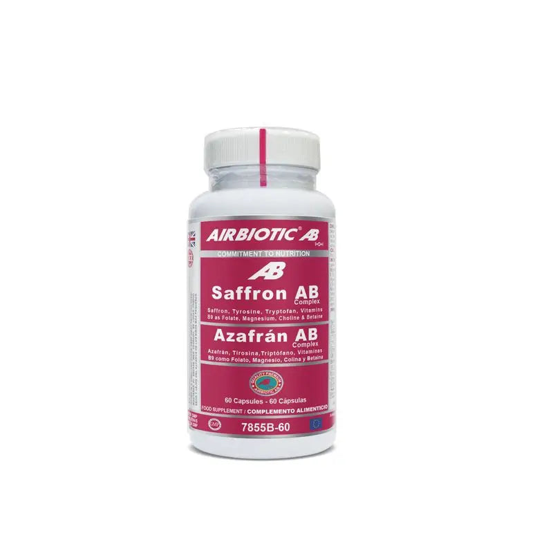 Airbiotic Azafran Ab Complex Con B9 , 60 cápsulas