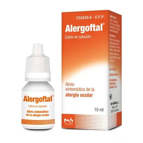 Alergoftal 5/0.25 mg/ml Gotas para los ojos 10 ml