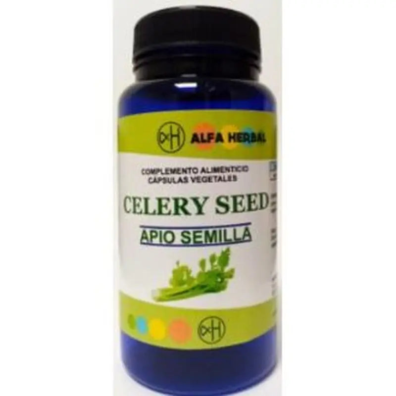 Alfa Herbal Celery Seed Apio Semilla 100 Cápsulas