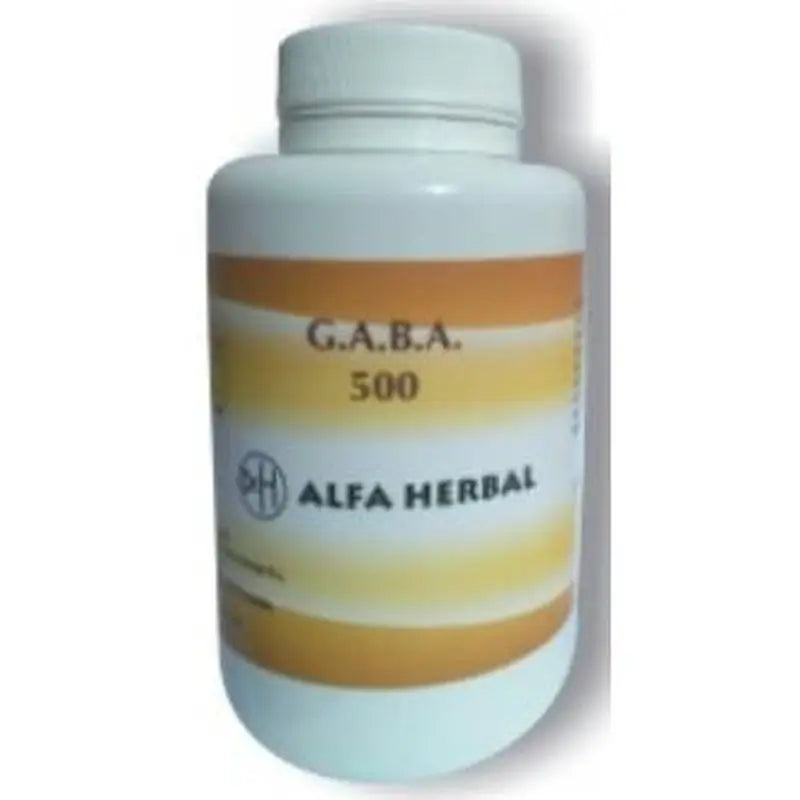 Alfa Herbal Gaba 500Mg. 120 Cápsulas