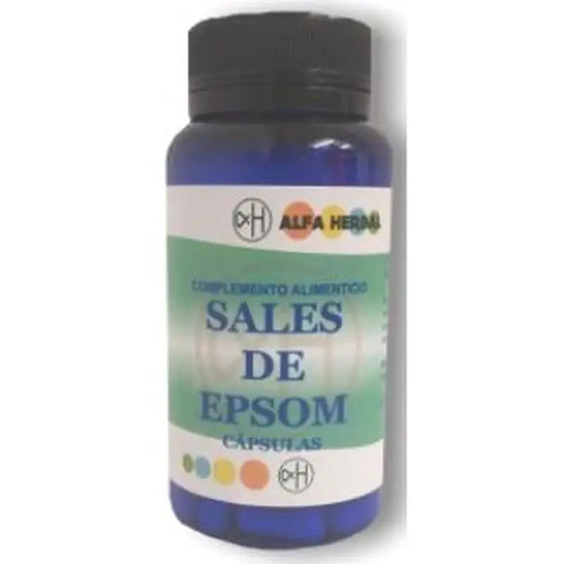 Alfa Herbal Sales De Epsom 100 Cápsulas