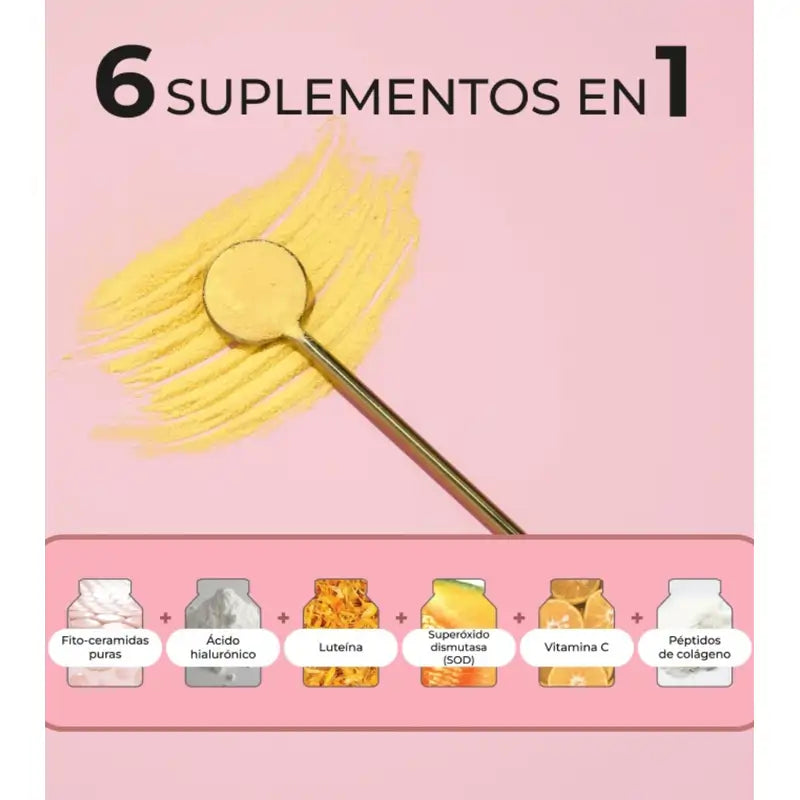 Alma Secret Beauty Superglow Collagen Sabor Mango Y Maracuyá , 30x4 gr