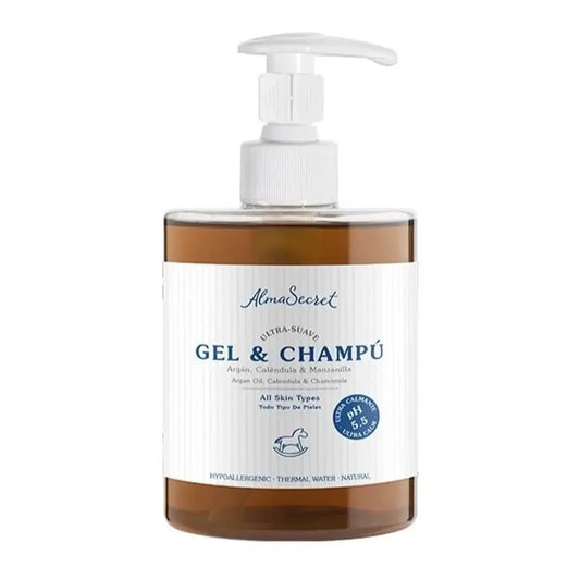 Alma Secret Gel-Champú Suave Con Argán, Caléndula & Manzanilla