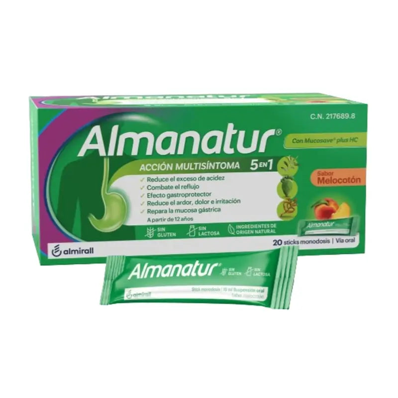 Almanatur Melocotón, 20 sobres