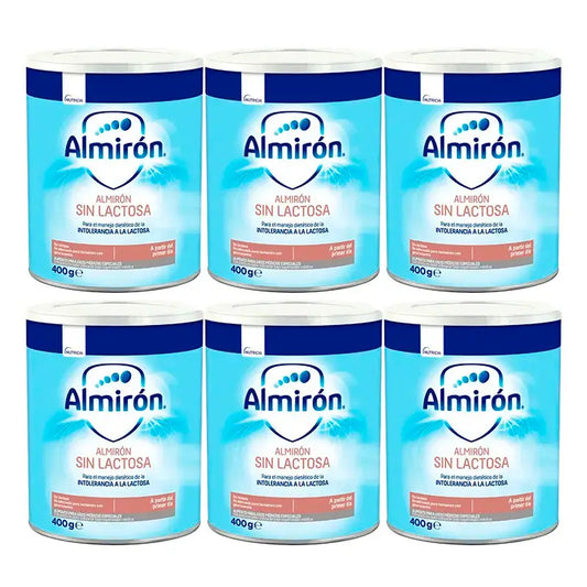 Almirón Sin Lactosa, 6 X 400 gr