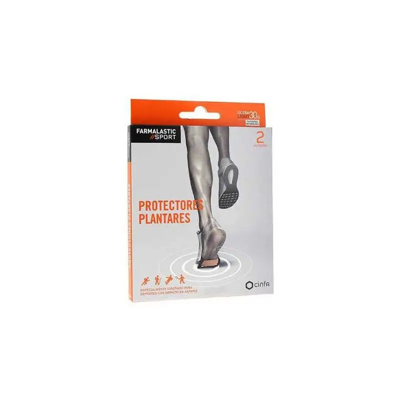 Farmalastic Sport Almohadilla Plantar 2 Unidades, Talla S
