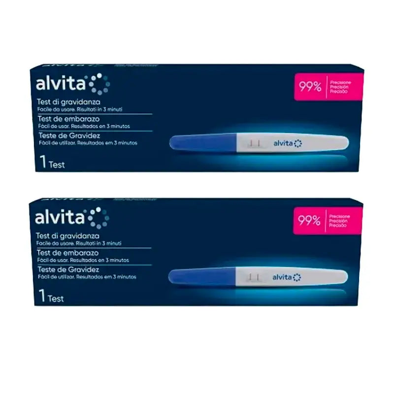 Alvita Test De Embarazo Pack 2 uds