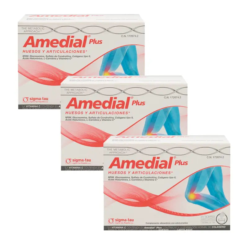Amedial Plus Pack, 3 x 20 sobres