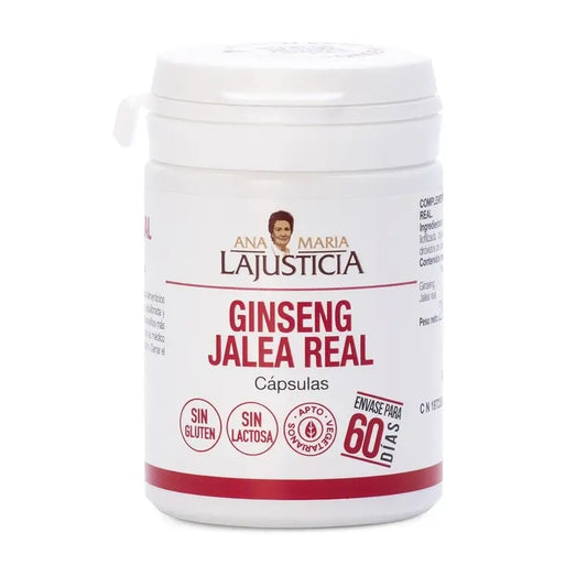 Ana Maria Lajusticia Ginseng con Jalea Real, 60 cápsulas