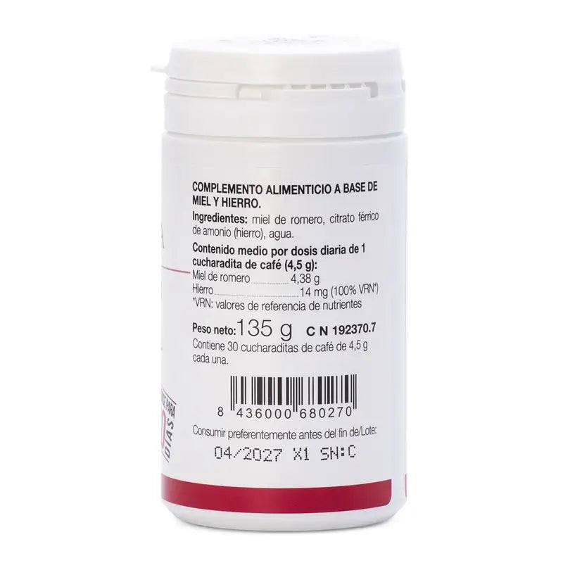 Ana Maria Lajusticia Hierro con miel, 135 gr