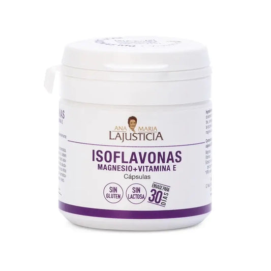Ana Maria Lajusticia Isoflavonas con Magnesio + Vitamina E, 30 cápsulas