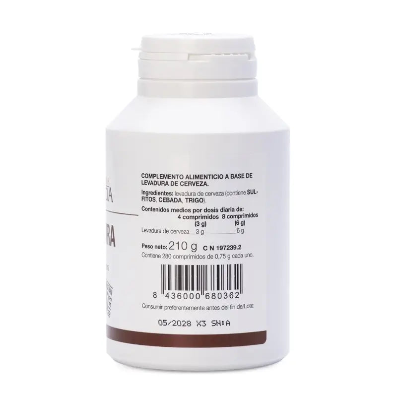 Ana Maria Lajusticia Levadura de Cerveza, 280 comprimidos