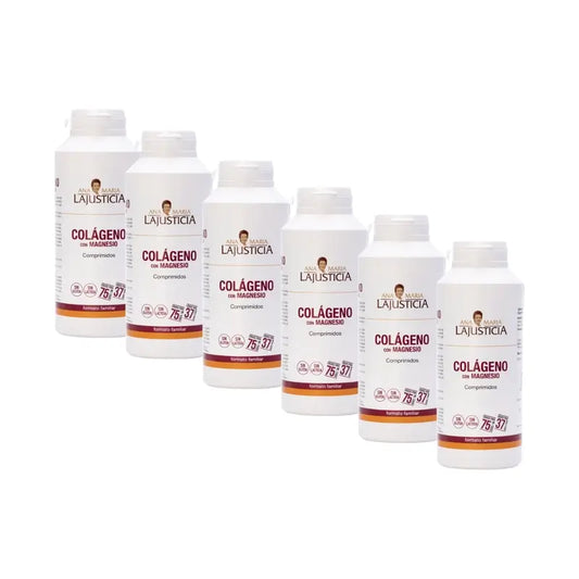 Ana Maria Lajusticia Colágeno con Magnesio, Pack 6 x 450 comprimidos
