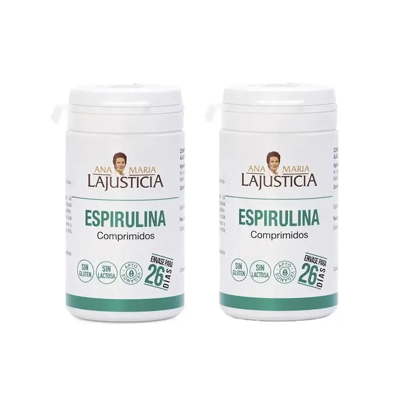 Ana Maria Lajusticia Espirulina, 2x160 comprimidos