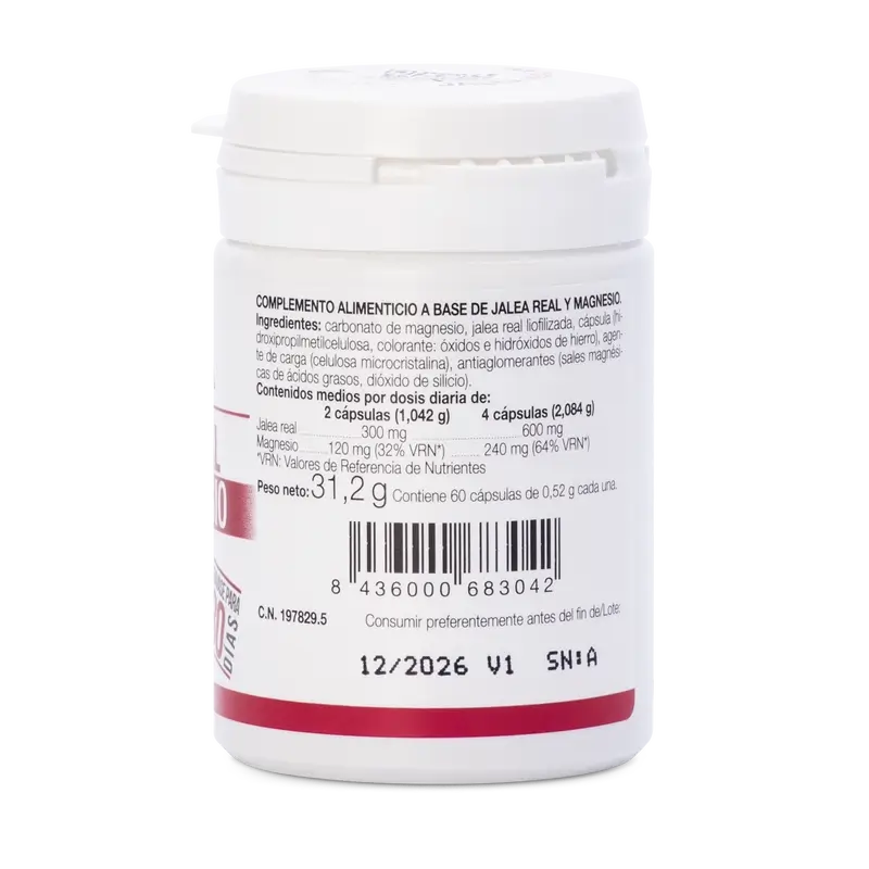 Ana Maria Lajusticia Jalea Real Con Magnesio 60Cap.