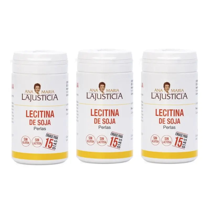 Ana María Lajusticia Lecitina De Soja , 3X90 Perlas