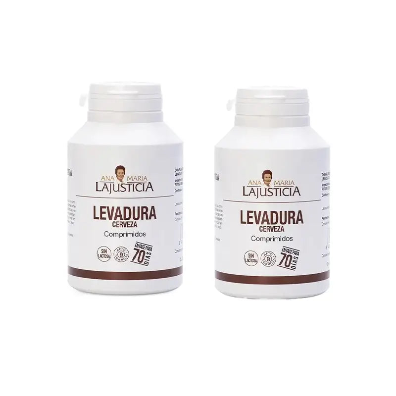 Ana Maria Lajusticia Levadura de Cerveza, 2x80 comprimidos