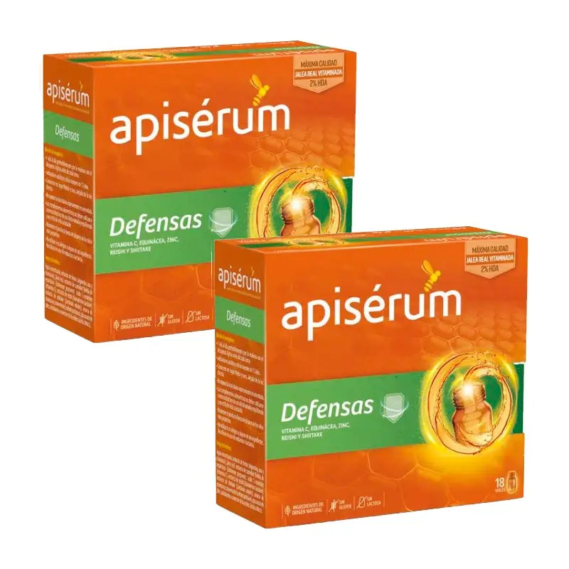 ApiSérum Duplo Defensas Viales Bebibles 2 x 18 unidades