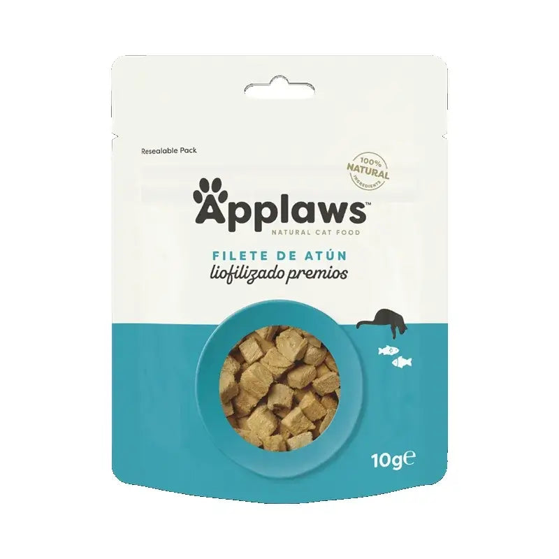 Applaws Cat Snack Filete De Atun Liofilizado, 12x10 gr