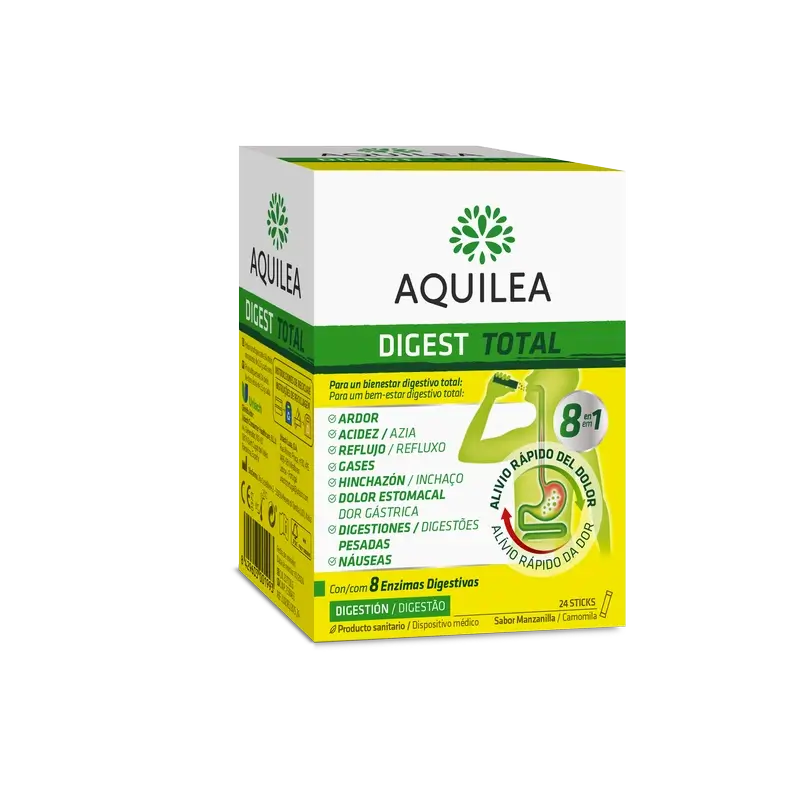 Aquilea Digest Total Manzanilla 24 Sticks 2,5 G
