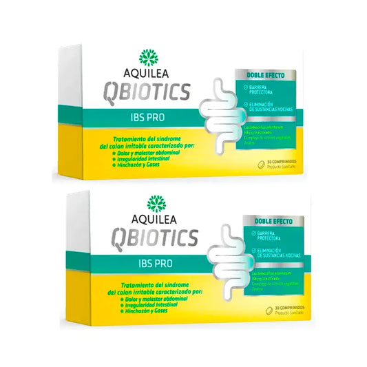Aquilea Qbiotics IBS PRO, Pack 2 x 30 Comprimidos
