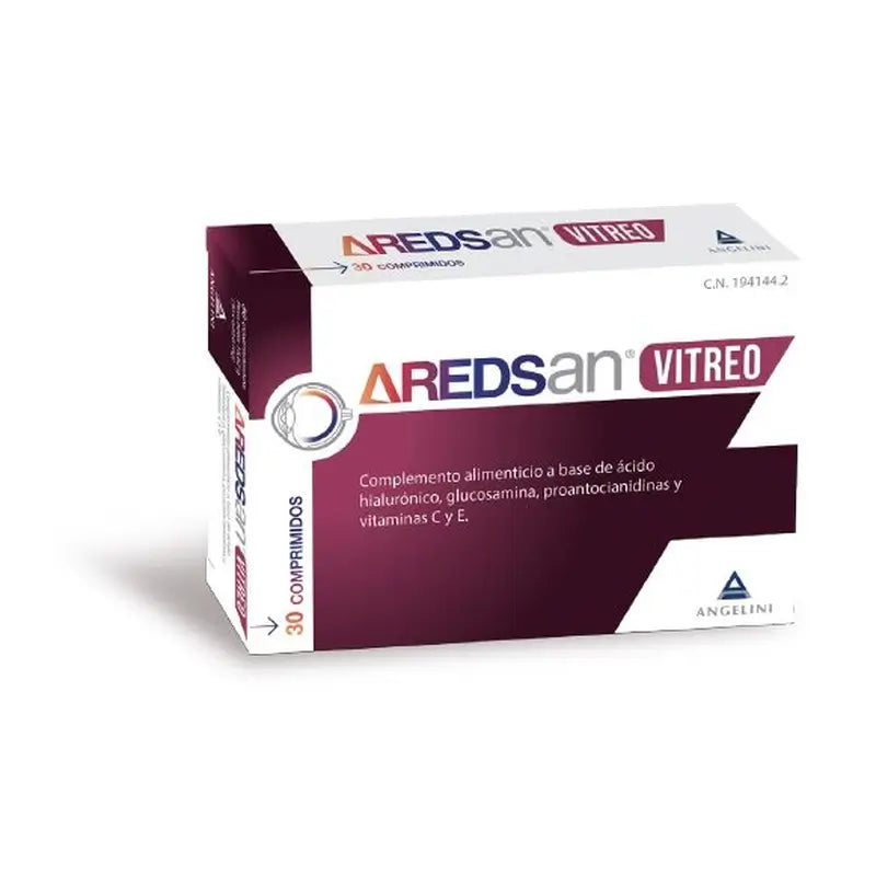 Aredsan Vitreo, 30 cápsulas