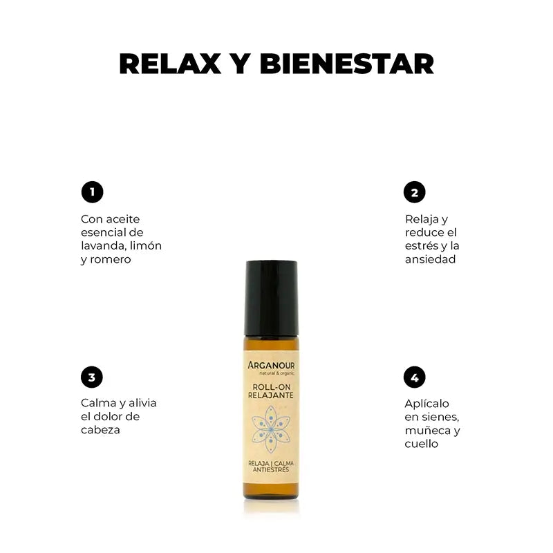 Arganour Corporal Roll-On Relajante, 10 Ml